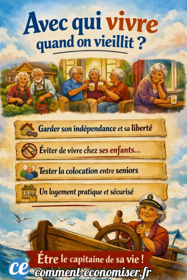 Avec qui vivre quand on vieillit