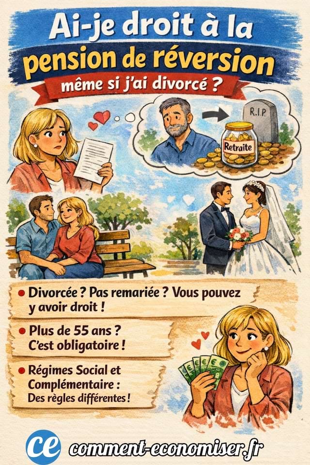 A t on le droit à une pension de réversion en étant divorcée