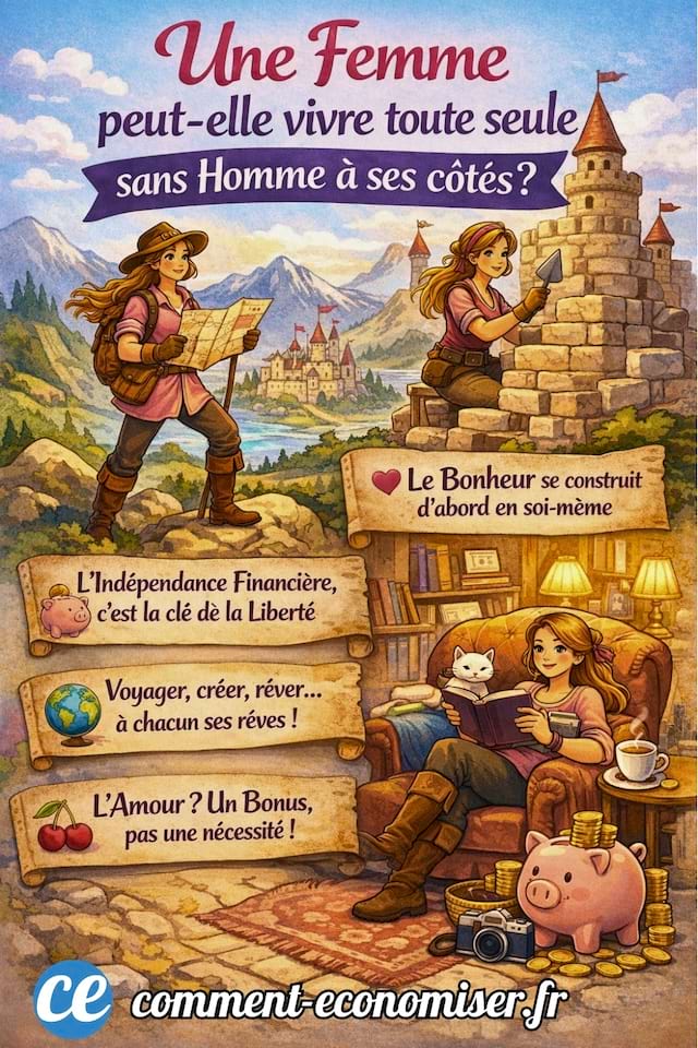 Une femme peut elle vivre seule
