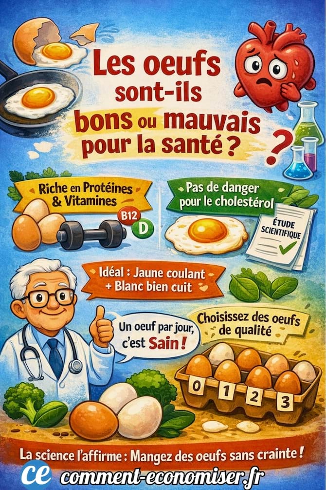 Les oeufs sont ils bons ou mauvais
