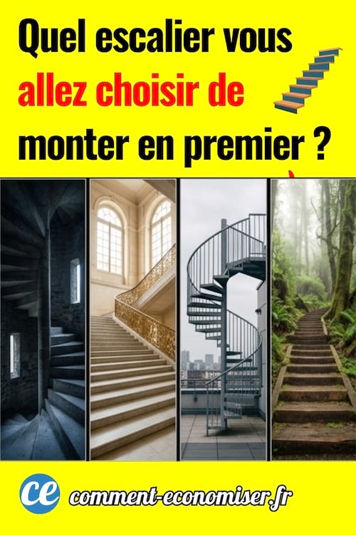 Quel escalier monter en 1er ?