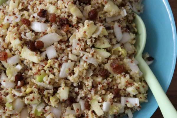 salade d'endives et de quinoa