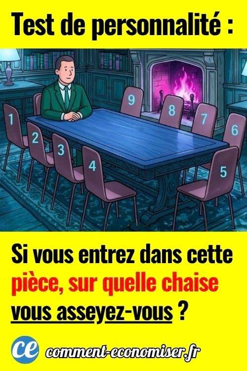 Homme assis dans une biblioth&egrave;que, devant une grande table entour&eacute;e de chaises, avec chemin&eacute;e allum&eacute;e au fond.