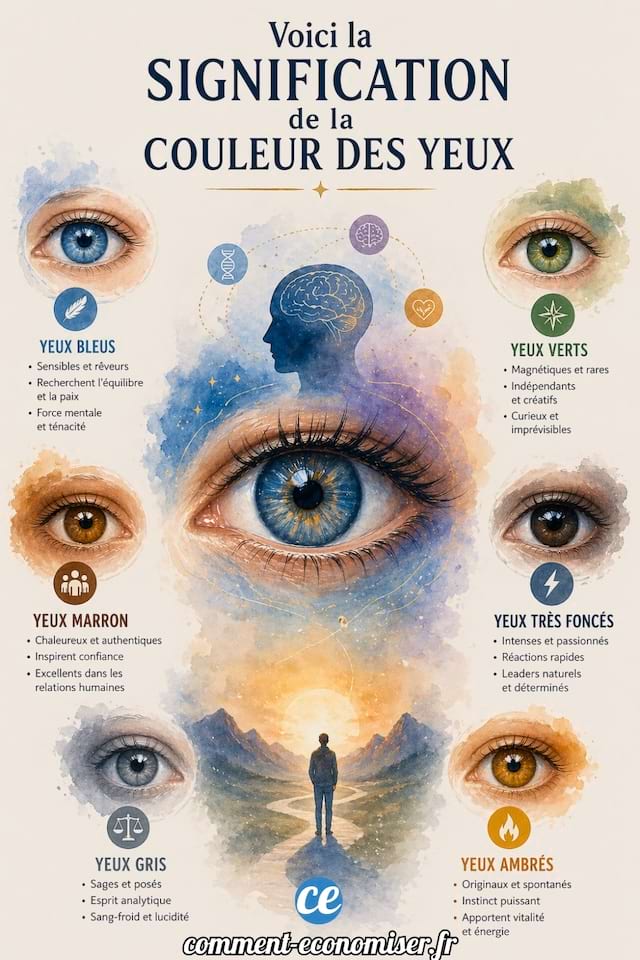 Ce que tes yeux disent de toi et ta personnalit&eacute;