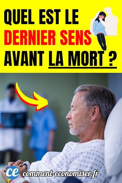 un homme dans un lit d'h&ocirc;pital