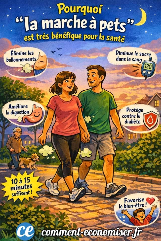 La marche &agrave; pets est tr&egrave;s b&eacute;n&eacute;fique pour notre sant&eacute;