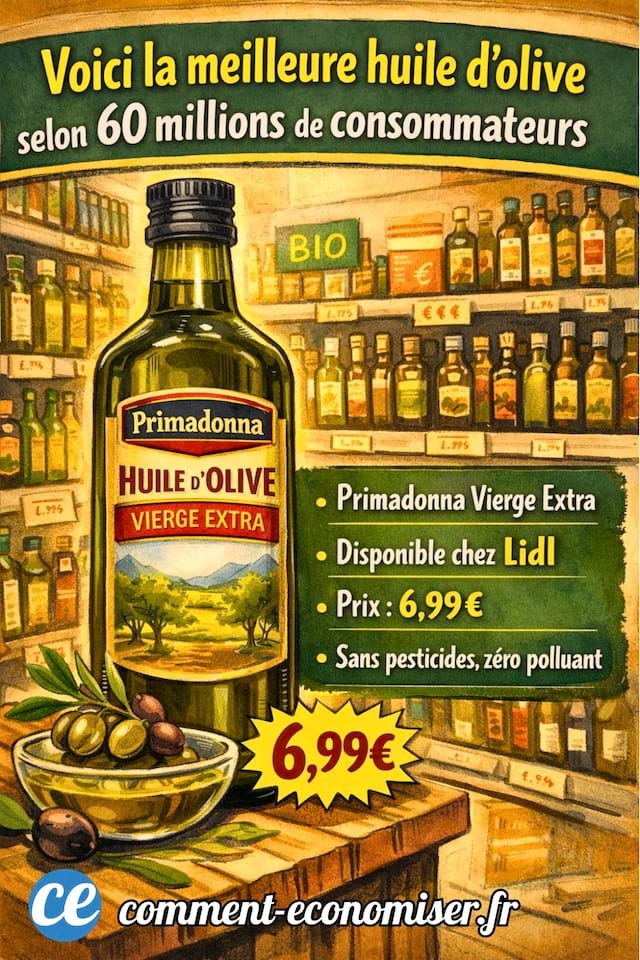 La meilleure huile d'olive