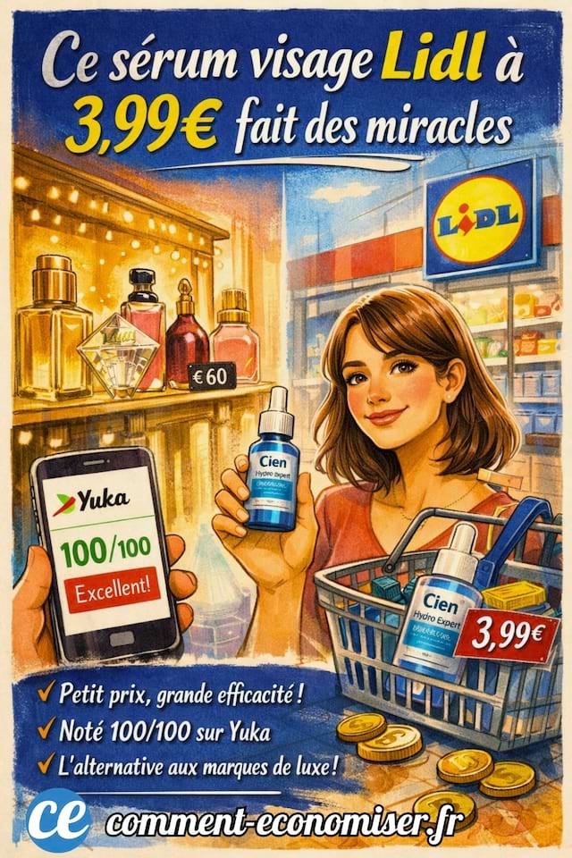 Un sérum de visage Lidl à petit prix et grands effets