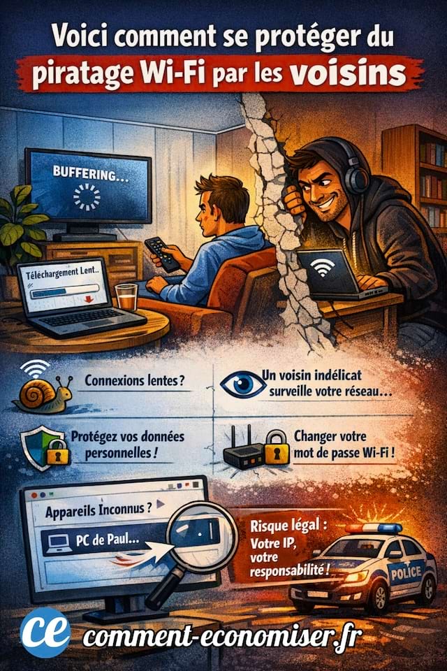 Comment savoir si votre voisin profite de votre connexion Wi-Fi 