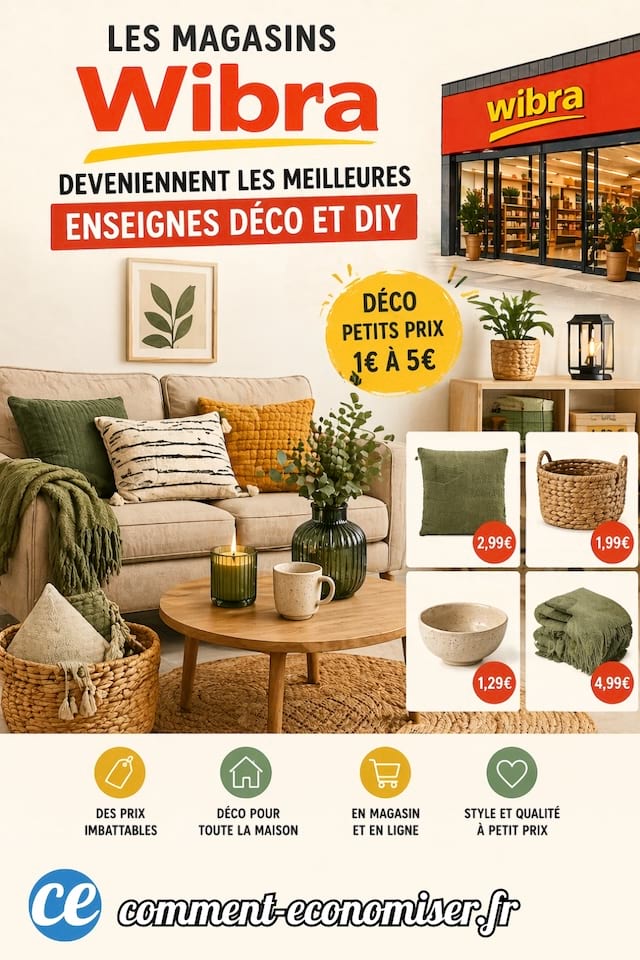 enseigne d&eacute;co Wibra venue des Pays-Bas arrive en France et ses prix font d&eacute;j&agrave; le buzz