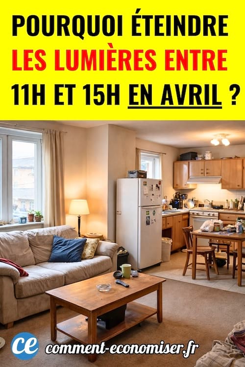 Un appartement avec des lumi&egrave;res allum&eacute;es pendant la journ&eacute;e