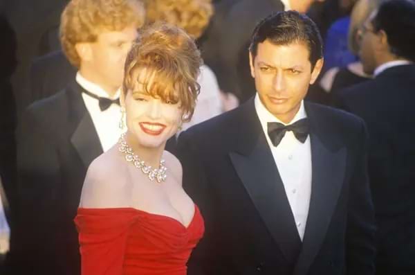 Geena Davis et Jeff Goldblum