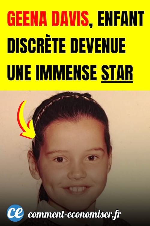 portrait de Geena Davis enfant