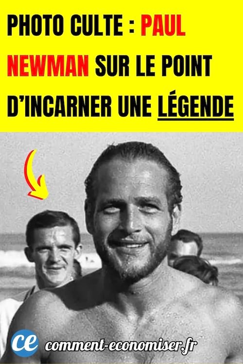 photo de paul newman sur la plage Venise