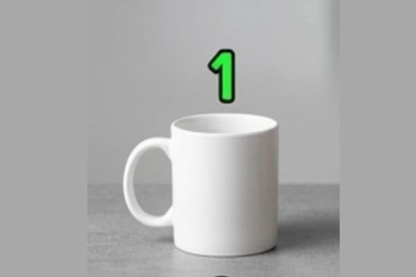 tasse blanche classique test personnalité