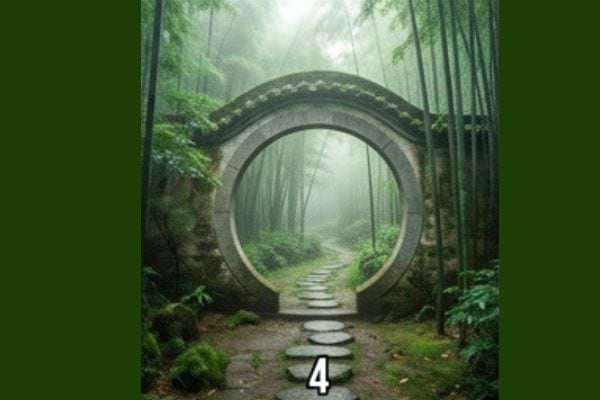 portail rond en pierre test personnalité