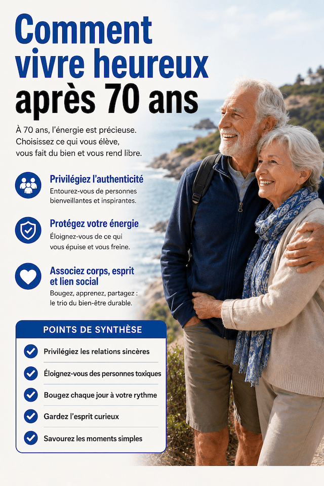 Pour qui vaut-il la peine de vivre après 70 ans ?