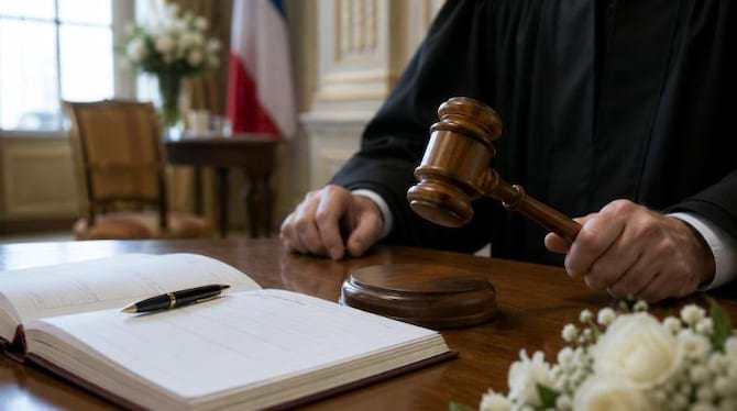 D&eacute;cision judiciaire imposant la c&eacute;l&eacute;bration d&rsquo;un mariage civil