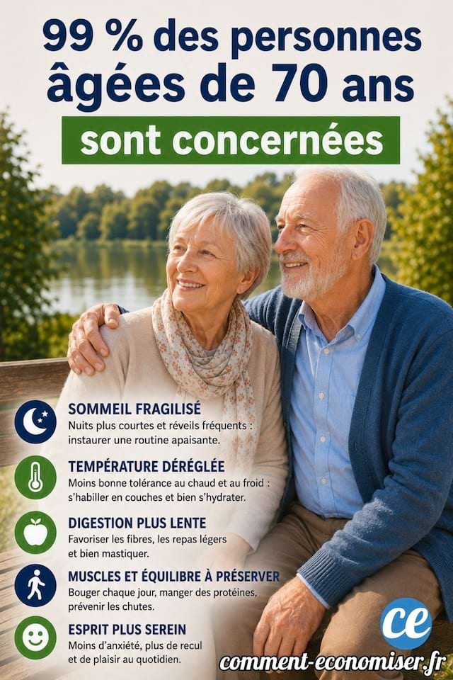 &Agrave; 70 ans, voici ce qui arrive &agrave; 99 % des gens
