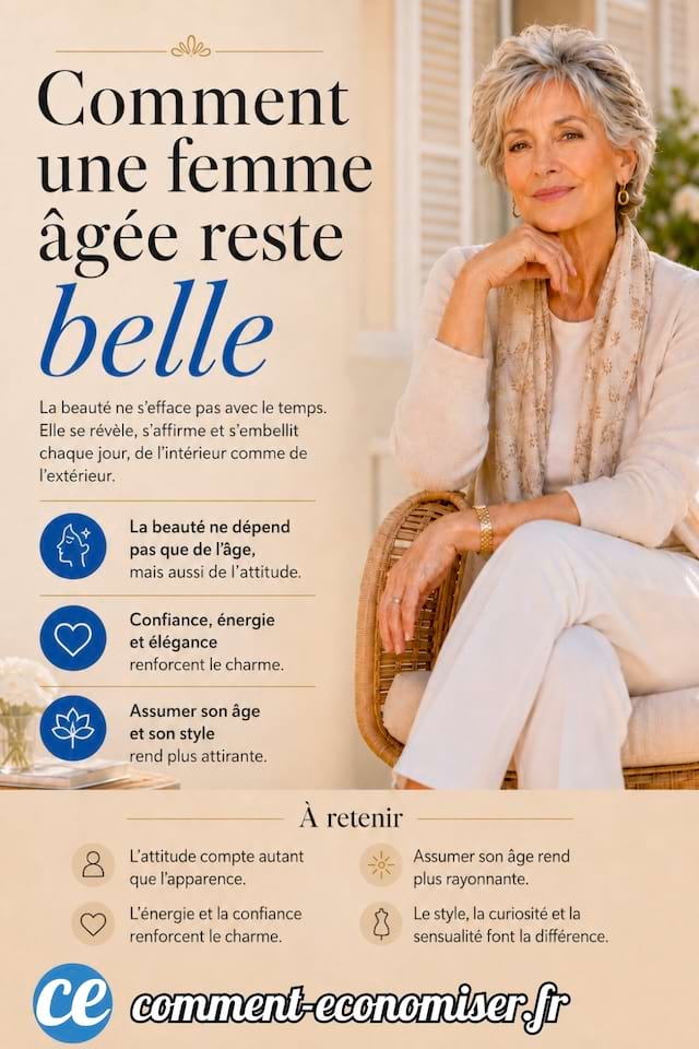 Restez une femme désirable même avec l'âge