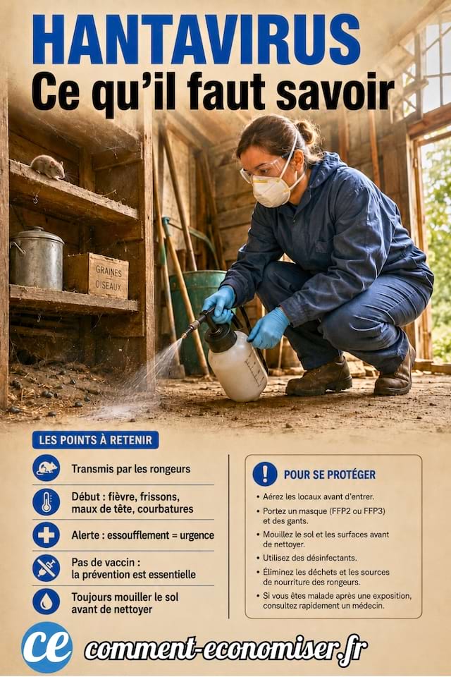 Tout savoir sur l'hantavirus : c'est quoi, sympt&ocirc;mes, contagieux ? 