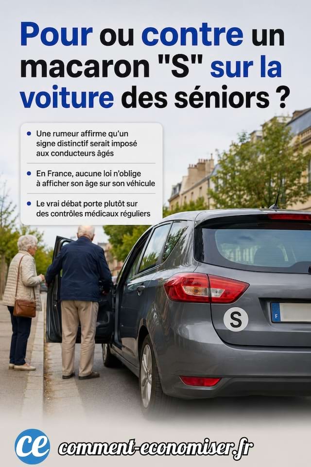 Pour ou contre un macaron "S" sur la voiture des s&eacute;niors ?