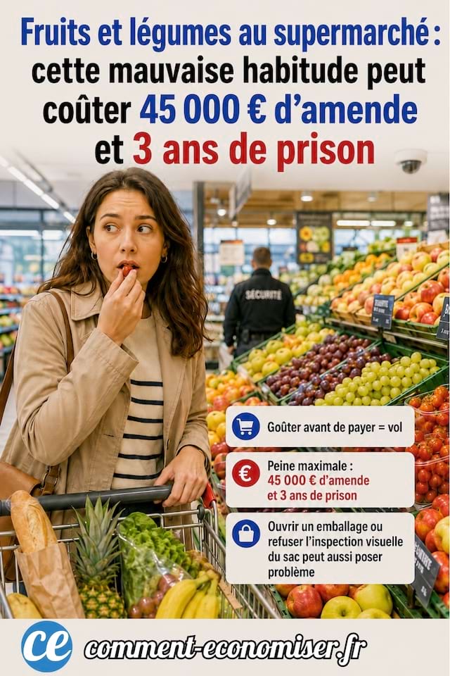 cette mauvaise habitude peut coûter 45 000 € d’amende et 3 ans de prison