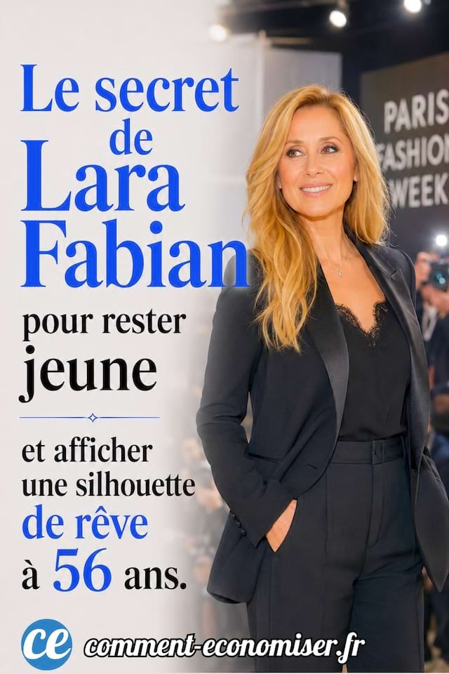Le secret de Lara Fabian pour rester jeune et afficher une silhouette de r&ecirc;ve &agrave; 56 ans.