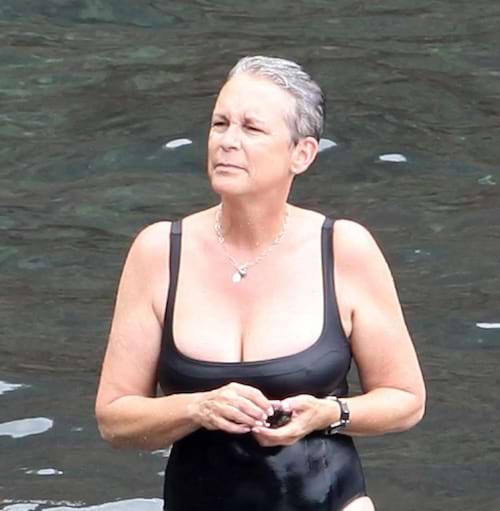 Jamie Lee Curtis en maillot de bain