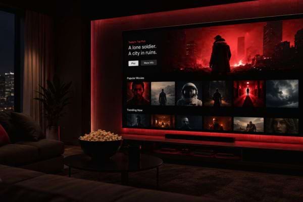 s&eacute;ri netflix et popcorn