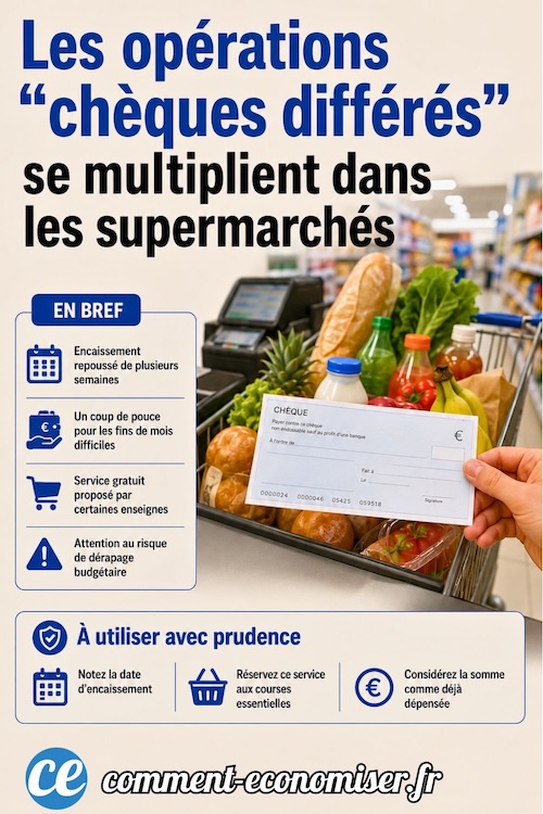Operations Cheque Les opérations