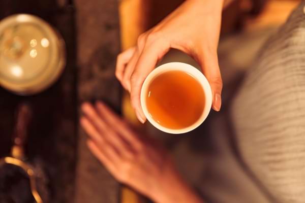 une tasse de thé