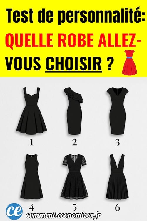 test de personnalit&eacute; : quelle robe allez-vous choisir ? 