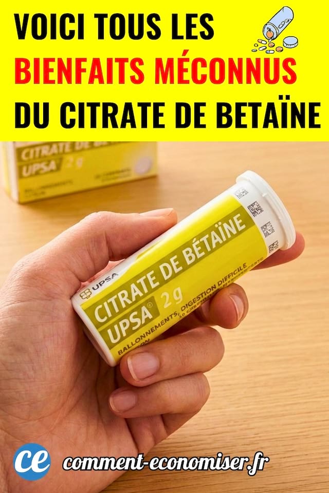 tous les bienfaits du citrate de betaine m&eacute;connus