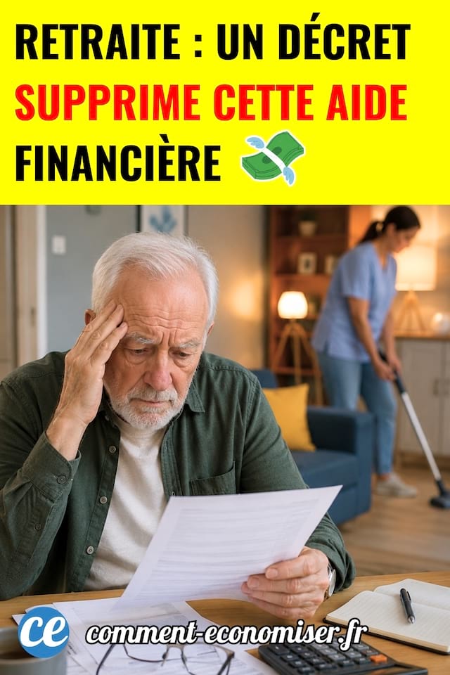 Un d&eacute;cret qui supprime des aides pour les retrait&eacute;s