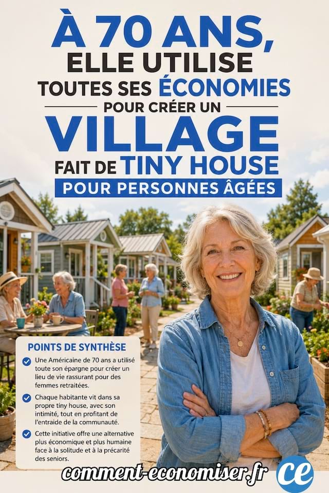 &Agrave; 70 ans, elle utilise toutes ses &eacute;conomies pour cr&eacute;er un village