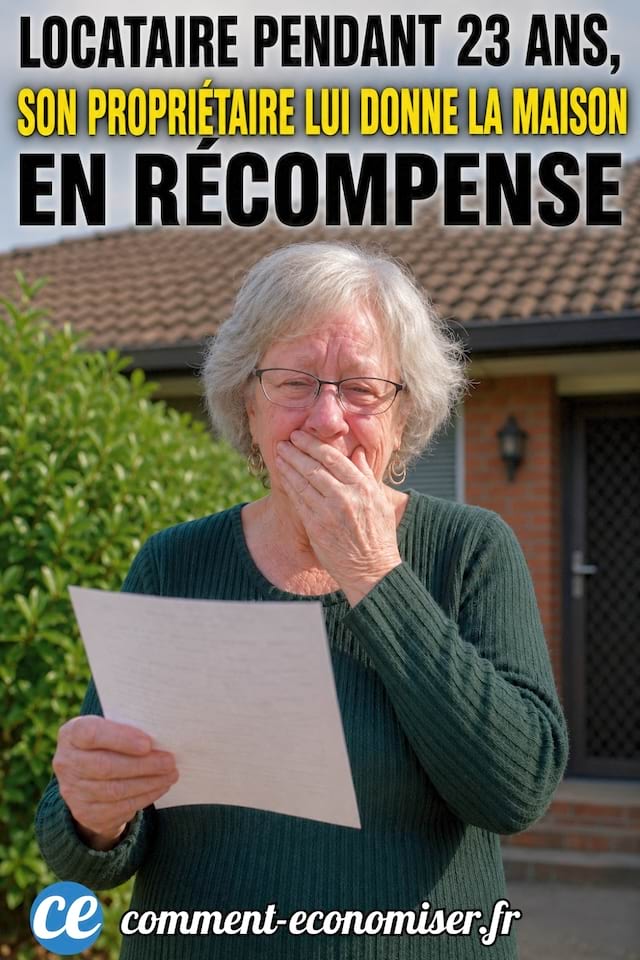 Une femme a loué la même maison pendant 23 ans, son propriétaire millionnaire la lui donne en récompense de sa loyauté