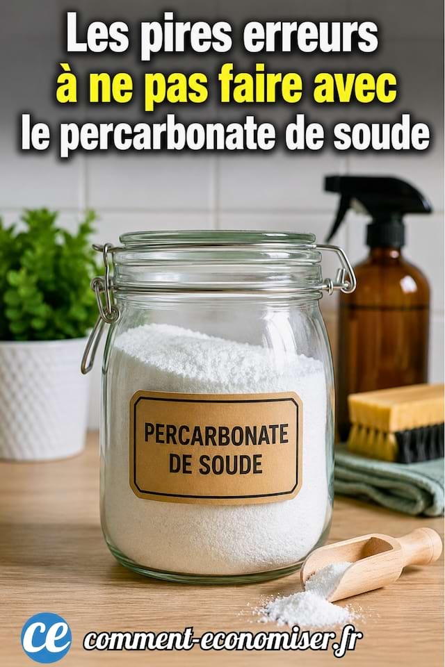 Les pires utilisations du percarbonate de sodium
