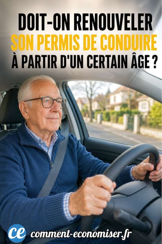 Doit on renouveler son permis de conduire à partir d'un certain âge