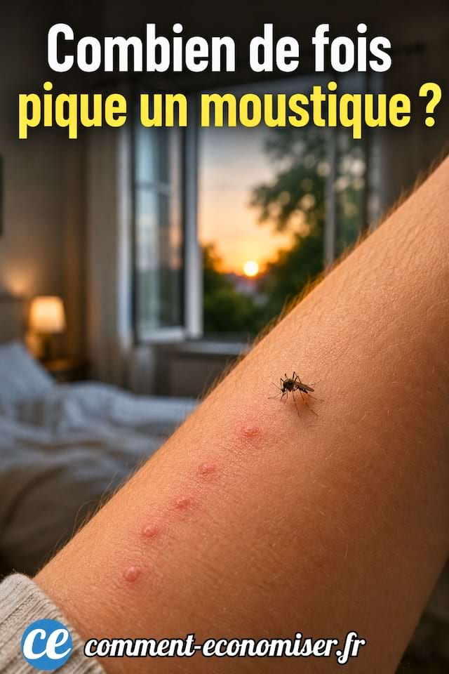 Combien de fois pique un moustique