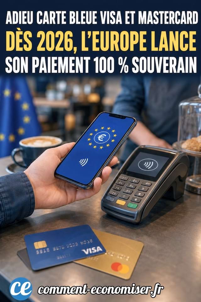 Adieu Visa et Mastercard : dès 2026, l'Europe lance son paiement 100 % souverain
