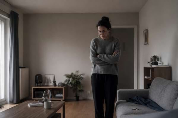 une personne qui ne se sent pas chez elle