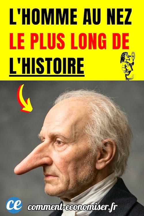 portrait de Thomas Wedders avec un très long nez