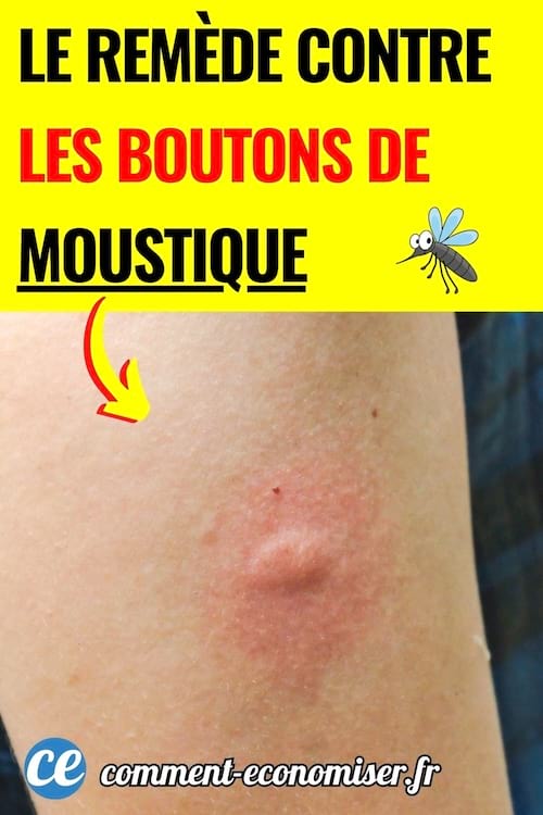 un gros bouton de moustique sur un bras