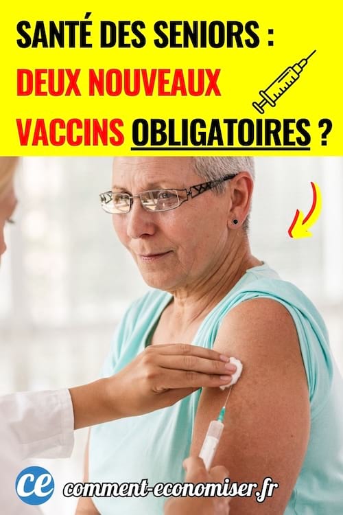 une femme senior se fait vacciner