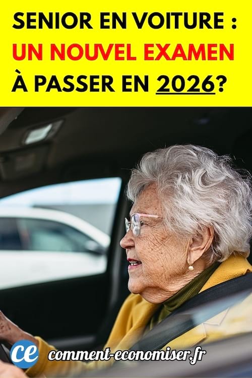 une femme âgée au volant de sa voiture
