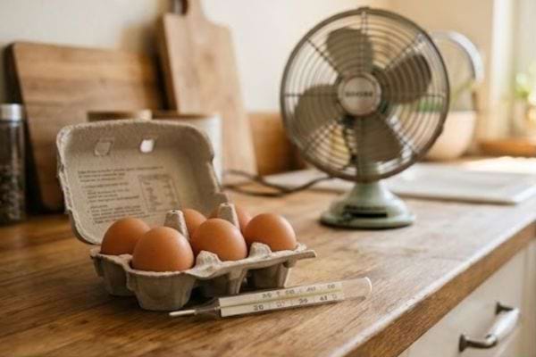 conservation des oeufs pendant les fortes chaleurs que faire ?