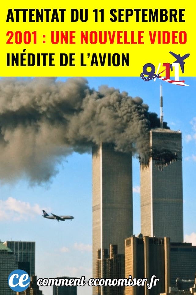 Une photo de l'attentat du worl dtrade centre du 11 septembre 2001