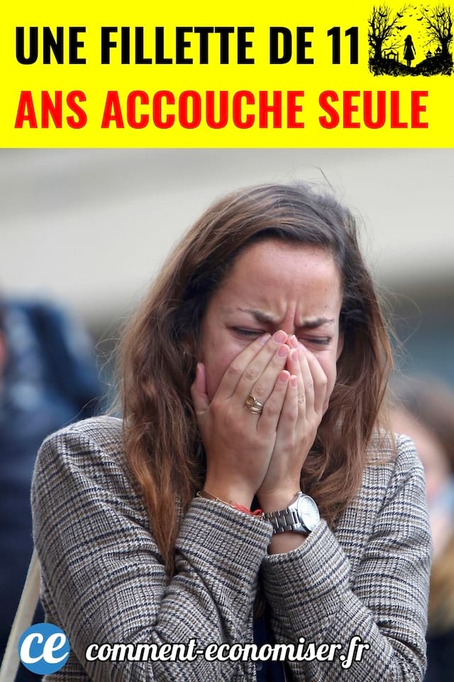 Une femme qui pleure accablée par une histoire horrible