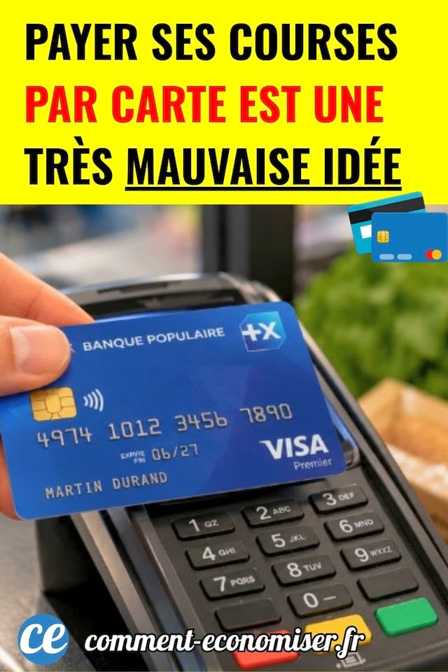 Une carte bancaire sur un terminal de paiement